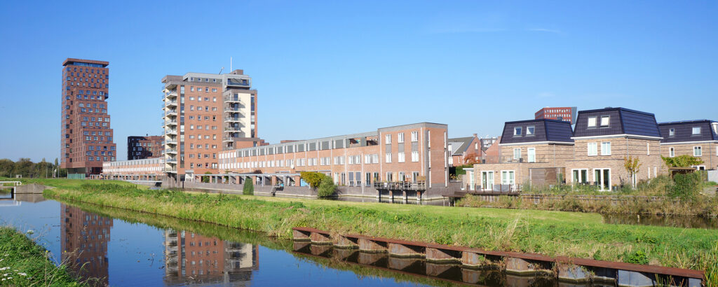 Wijk die gebruik maakt van aquathermie.