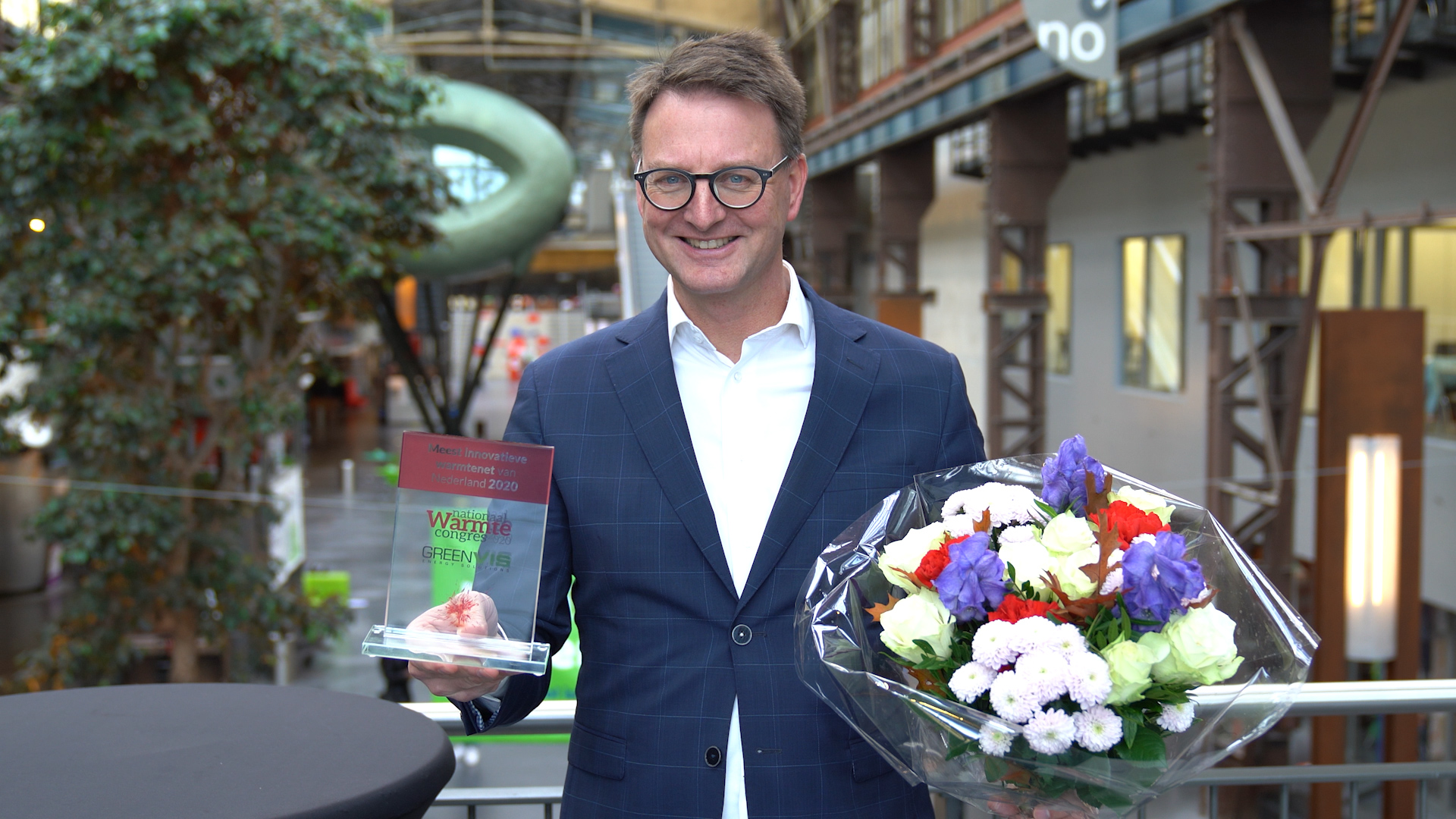 Warmtenet Hengelo wint innovatie-award.