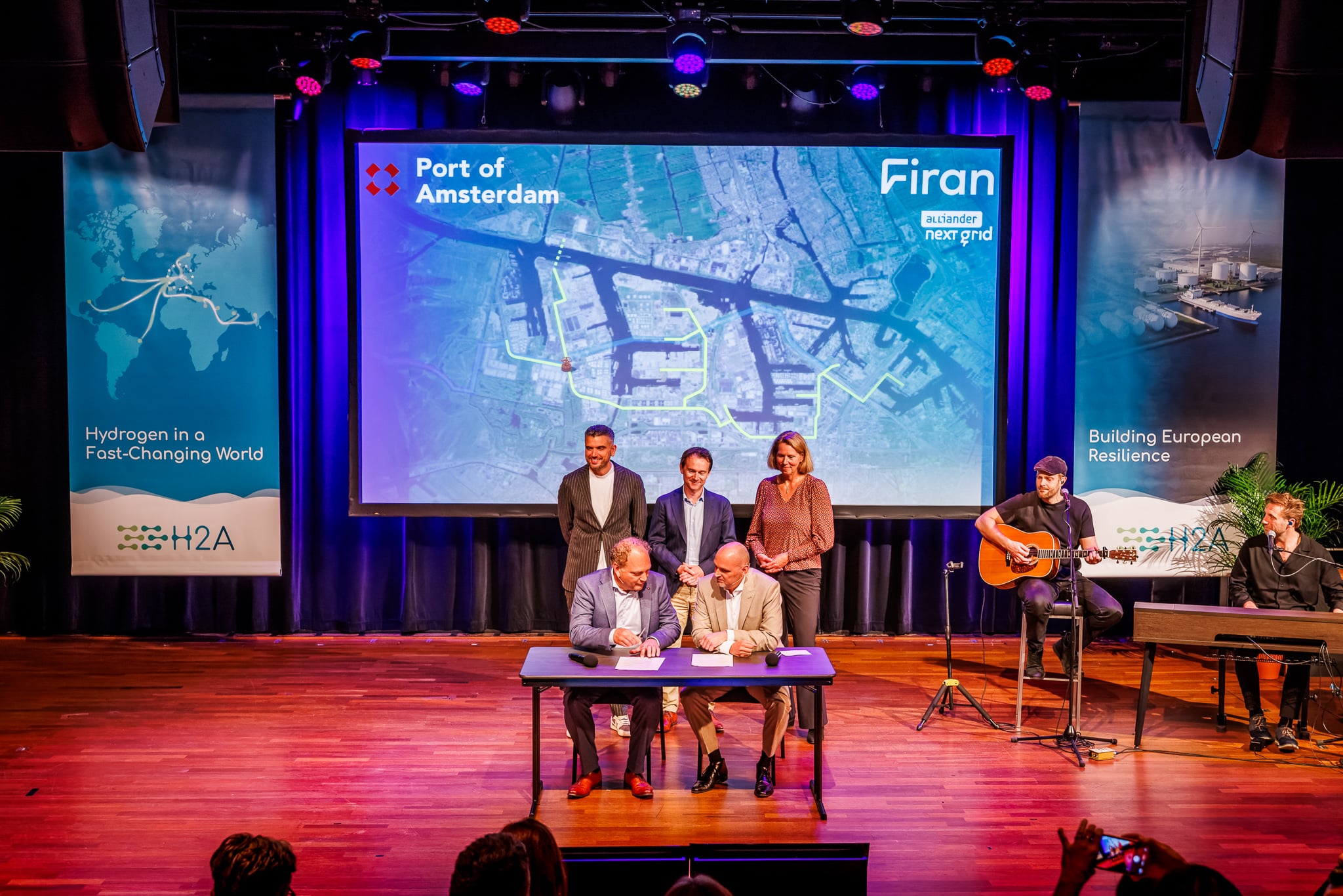 Regionaal waterstofnetwerk industrie Amsterdam