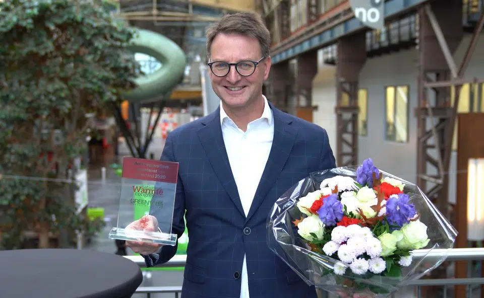 Warmtenet Hengelo wint innovatie-award.