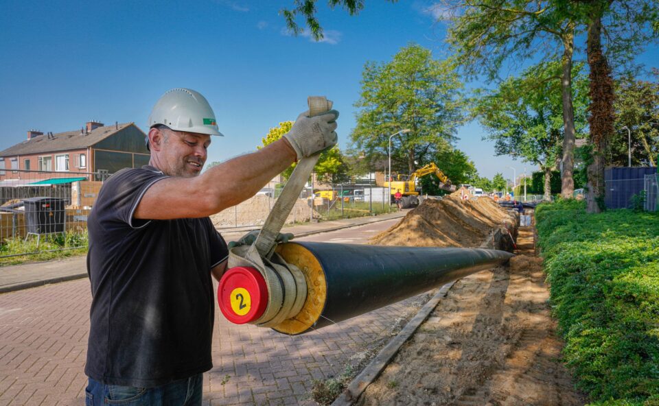 Aanleg van een nieuwe warmtesysteem in Didam