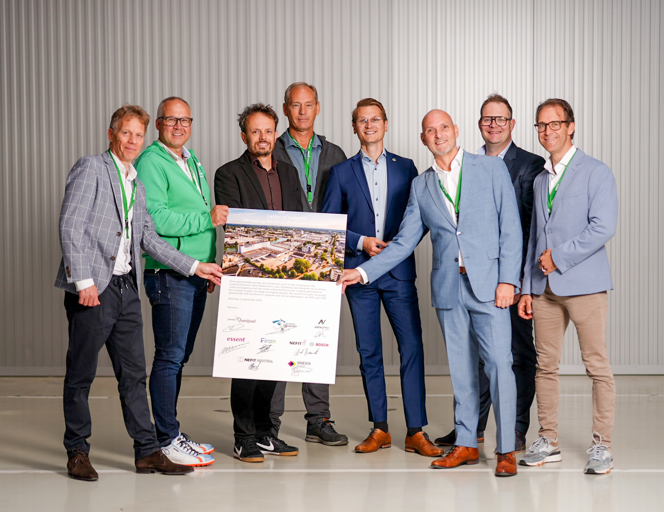 Letter of Support voor aftakking waterstofnetwerk Deventer.